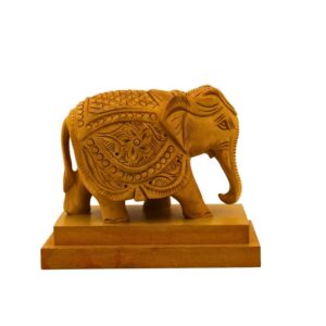 Handcrafted Elephant Ceramic Showpiece