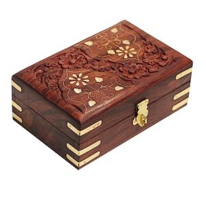 Hand-Carved Decorative Box